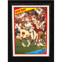 1984 Topps #124 Dan Marino IN ACTION