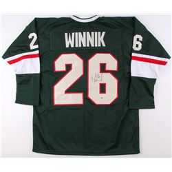 Daniel Winnik Signed Wild Jersey (Beckett COA)