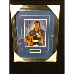 HONKY TONK MAN AUTOGRAPHED 16" X 20" FRAMED PHOTO W/ COA