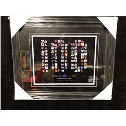TORONTO MAPLE LEAFS CELEBRATING 100 YEARS 16" X 20" FRAMED PRINT