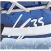Image 6 : Toronto Maple Leafs Full-Size Goalie Mask Signed by (22) Players