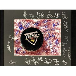 VANCOUVER GIANTS TEAM AUTOGRAPHED 16" X 20" PRINT