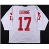 Image 1 : Marcel Dionne Signed Team Canada Jersey Inscribed "HOF 92" (JSA COA)