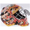 Image 1 : Calgary Flames Full-Size Goalie Mask Signed by (22) Players