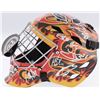Image 2 : Calgary Flames Full-Size Goalie Mask Signed by (22) Players
