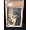 Image 1 : CIRCA 1950'S NATIVE AMERICAN INDIAN PHOTO (11" X 14")