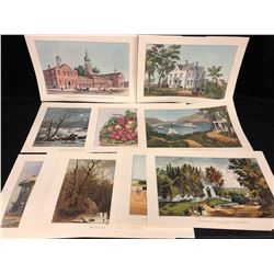 1966 REPRINTED CALENDAR LOT (PUBLISHED BY THE TRAVELLERS *HARTFORD CONNECTICUT*)