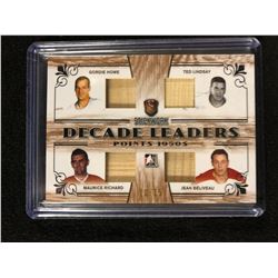 2016-17 STICKWORK 1950'S DECADE LEADERS HOWE/ LINDSEY/ RICHARD/ BELIVEAU