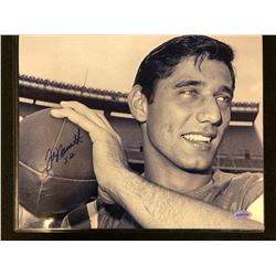 JOE NAMATH AUTOGRAPHED 8" X 10" PHOTO W/ SHOWTIME  COA