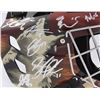 Image 2 : Arizona Coyotes Full-Size Goalie Mask Signed by (23) Players