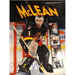 KIRK McLEAN AUTOGRAPHED POSTER (20" X 28")