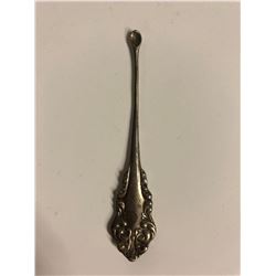ANTIQUE SILVER SNUFF SPOON