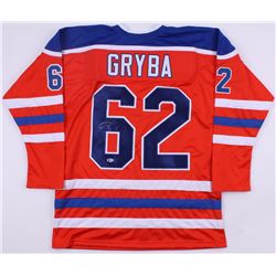 Eric Gryba Signed Oilers Jersey (Beckett COA)