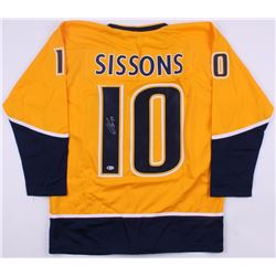 Colton Sissons Signed Predators Jersey (Beckett COA)