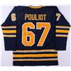 Image 1 : Benoit Pouliot Signed Sabres Jersey (Beckett COA)