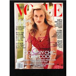 REESE WITHERSPOON AUTOGRAPHED VOGUE MAGAZINE