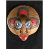 Image 2 : SIGNED NATIVE ART WOODEN WALL MASK (6")
