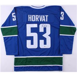 Bo Horvat Signed Canucks Jersey (Beckett COA)