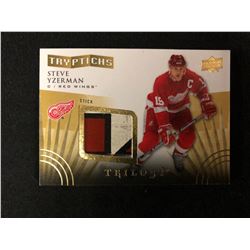 2014-15 Upper Deck Trilogy Tryptichs Steve Yzerman