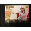 Image 1 : HENRIK ZETTERBERG 2014-15 UD TRILOGY TRYPTICHS GAME USED JERSEY
