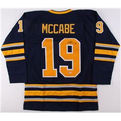 Jake McCabe Signed Sabres Jersey (Beckett COA)