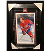 Image 1 : GUY LAFLEUR SIGNED 24" X 36" FRAMED PAINTING BY GLEN GREEN