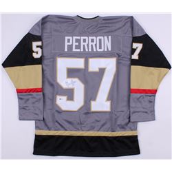 David Perron Signed Golden Knights Jersey (Beckett COA)