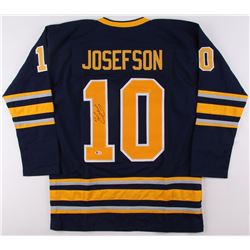 Jacob Josefson Signed Sabres Jersey (Beckett COA)