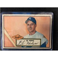 1952 Topps #36 Gil Hodges Brooklyn Dodgers