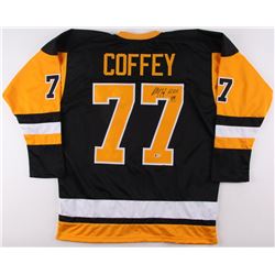 Paul Coffey Signed Penguins Jersey Inscribed "H.O.F. 04" (Beckett COA)