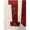 Image 2 : GUY LAFLEUR AUTOGRAPHED TEAM CANADA JERSEY W/ COA (FRAMED 32" X 42")