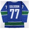 Image 1 : Nikolay Goldobin Signed Canucks Jersey (Beckett COA)