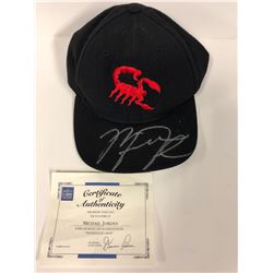 MICHAEL JORDAN AUTOGRAPHED ARIZONA SCORPIONS BASEBALL CAP (1994) W/ COA