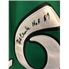 Image 2 : Bobby Clarke Autographed (RARE) Green Philadelphia Flyers Style St. Patrick's Day Jersey - JSA COA