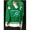 Image 4 : Bobby Clarke Autographed (RARE) Green Philadelphia Flyers Style St. Patrick's Day Jersey - JSA COA