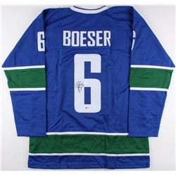 Brock Boeser Signed Canucks Jersey (Beckett COA)