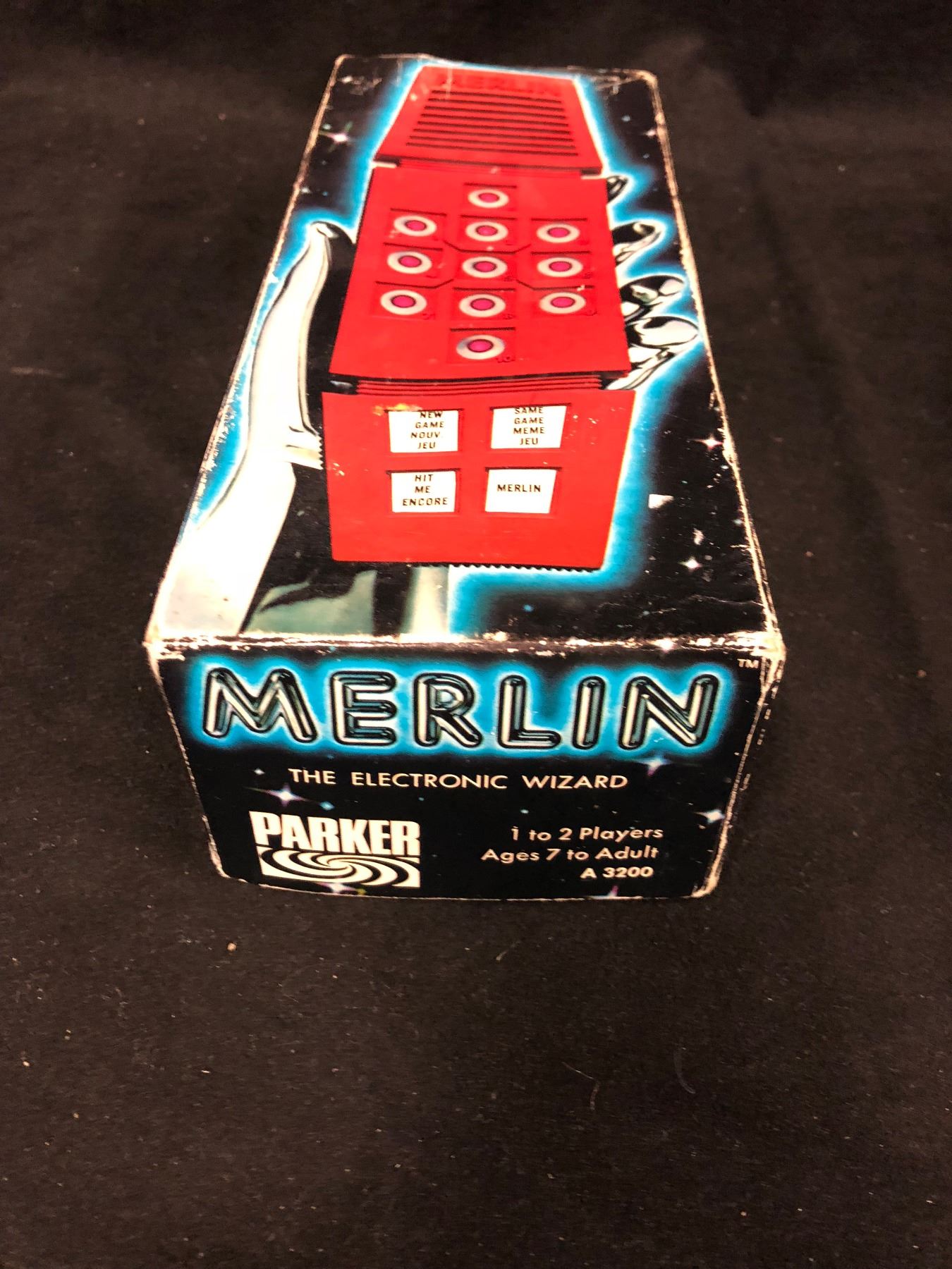 Vintage Merlin Electronic Wizard Handheld Game (IN BOX)