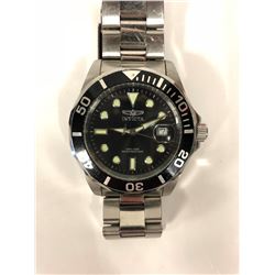 Invicta Men's Pro Diver Black Dial  Bracelet Dive Watch