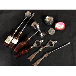 VINTAGE BAR ACCESSORIES SET