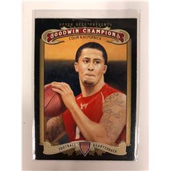 Colin Kaepernick - 2012 Upper Deck Goodwin Champions Card #48