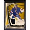 Image 1 : HENRIK LUNDQVIST SP GAME USED JERSEY HOCKEY CARD