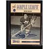 Image 1 : 2012-13 Classics Signatures #138 Bob Baun (MAPLE LEAFS)