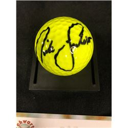 NICK FALDO AUTOGRAPHED GOLF BALL W/ COA