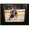 Image 1 : WAYNE GRETZKY AUTOGRAPHED 22" X 18" FRAMED COLOR PHOTO WITH WG AUTHENTIC COA