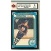 Image 1 : 1979-80 O-PEE-CHEE #18 WAYNE GRETZKY ROOKIE CARD (9 MINT) KSA GRADED