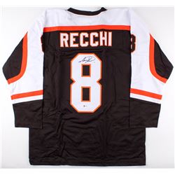 Mark Recchi Signed Flyers Jersey (Beckett COA)