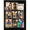 Image 1 : BASEBALL GAME WORN JERSEY TRADING CARDS LOT