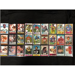 VINTAGE FOOTBALL TRADING CARD LOT