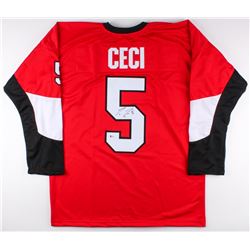 Cody Ceci Signed Senators Jersey (Beckett COA)