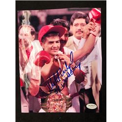 MICHAEL CARBAJAL AUTOGRAPHED 8" X 10" COLOR PHOTO W/ COA